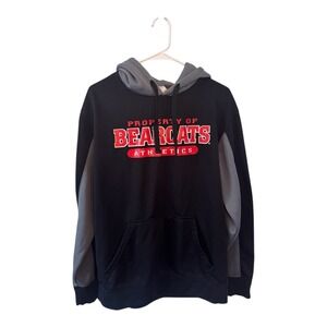 ProEdge Bearcats‎ Athletics Mens Hoodie Black Grey Performance Sweatshirt Medium